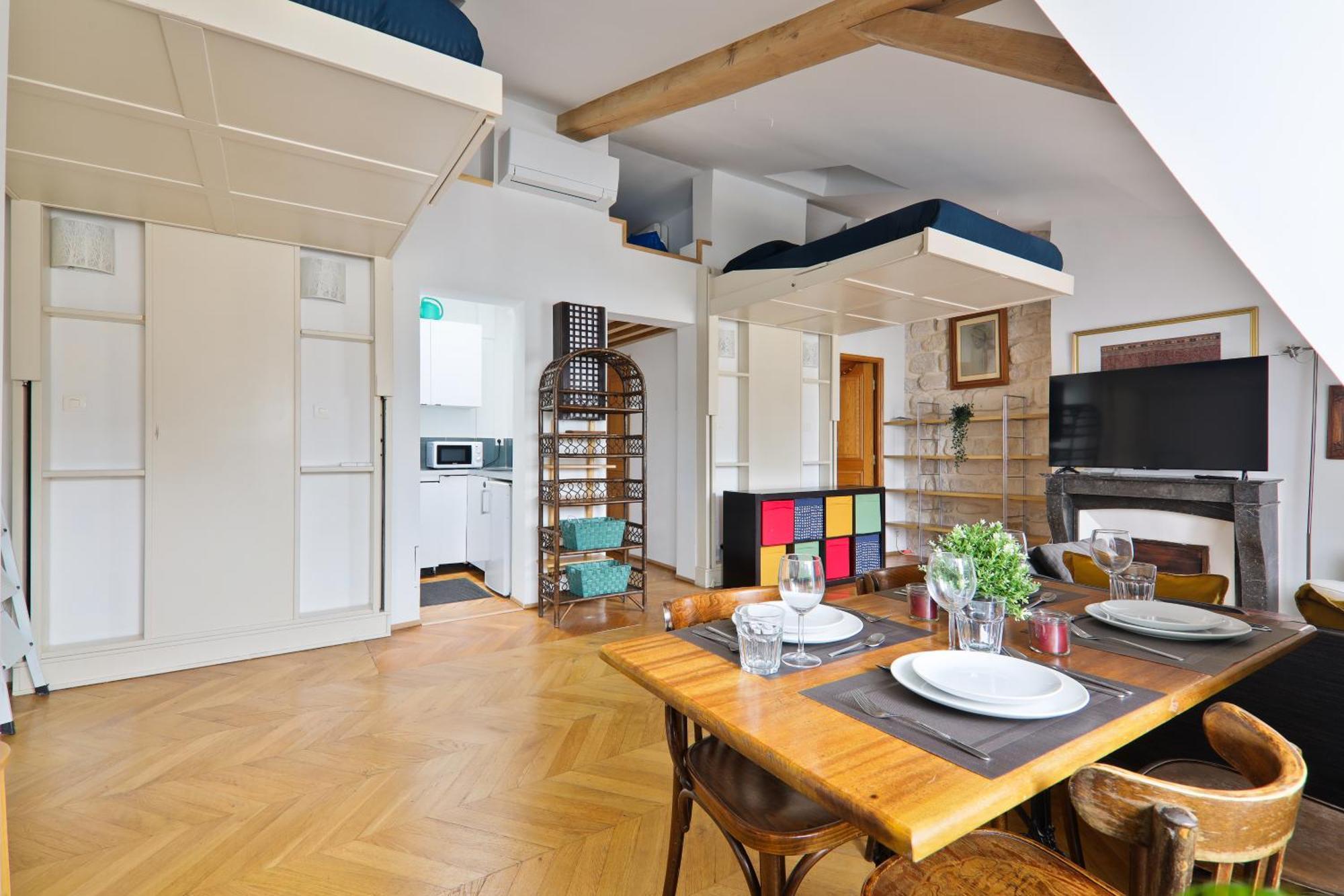 Studio Appartement Quartier Pantheon 3 Free Netflix Paris Exterior foto