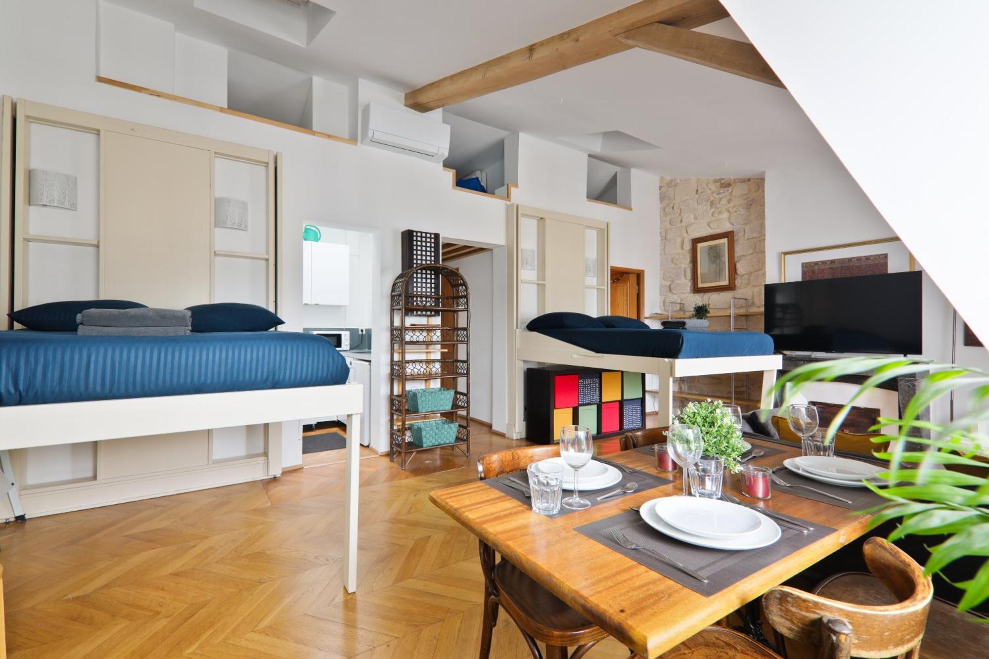 Studio Appartement Quartier Pantheon 3 Free Netflix Paris Exterior foto