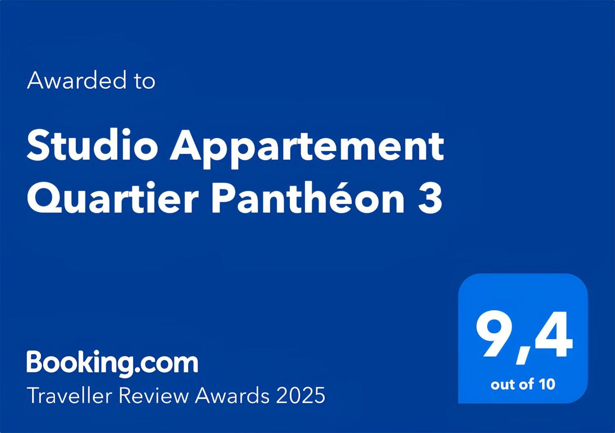 Studio Appartement Quartier Pantheon 3 Free Netflix Paris Exterior foto